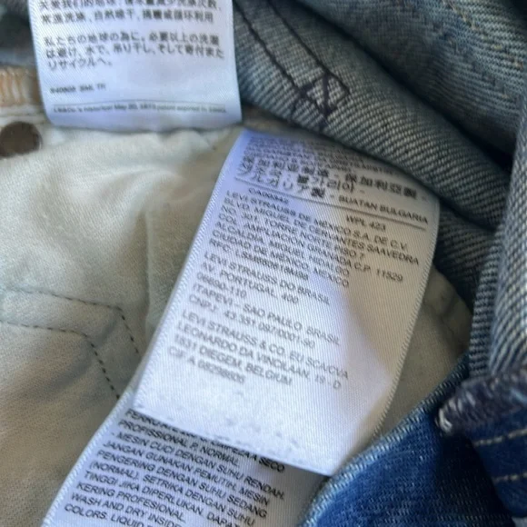 Levi’s Hand Crafted Barrel Cut Jeans Blue Label Denim 29 - Picture 6 of 16